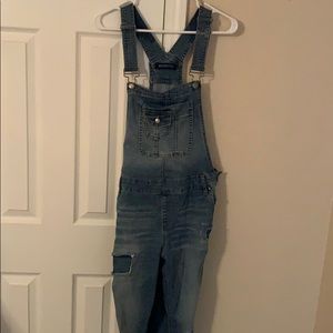 Blue Denim Overalls